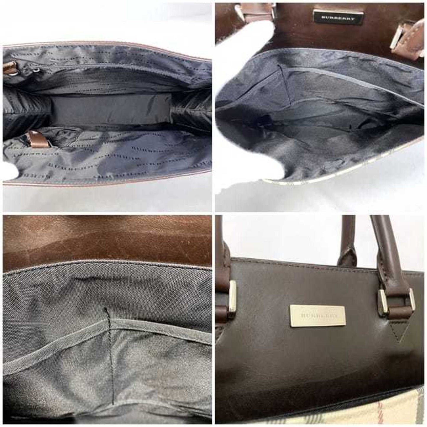 BURBERRY Nova Check Tote