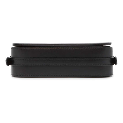BURBERRY Shoulder Bag Black Leather