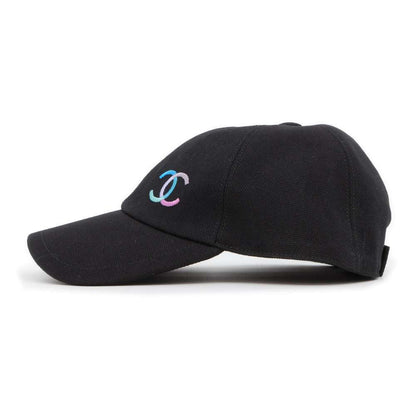 CHANEL CC Logo cap Black / Multi AA9254 Cotton100%