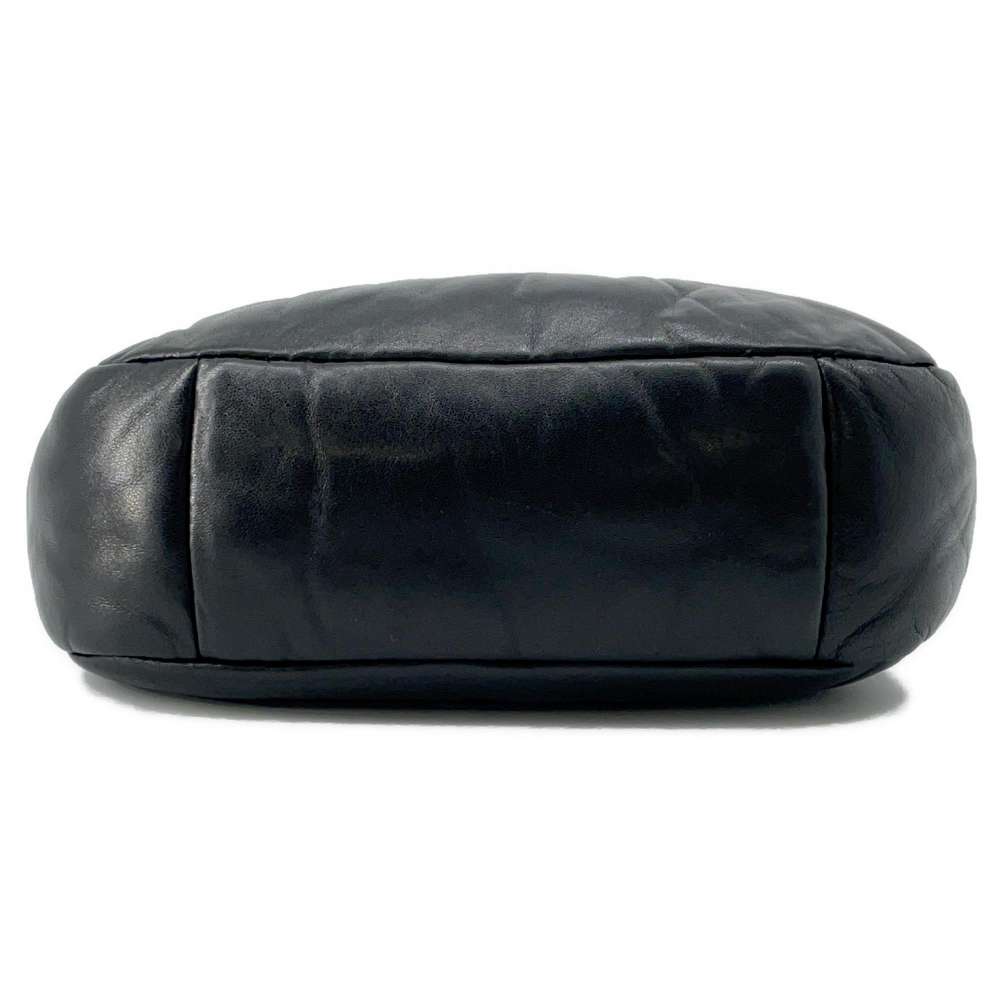 PRADA Padded Nappa 2WAY Handbag Black 1BA384 Leather
