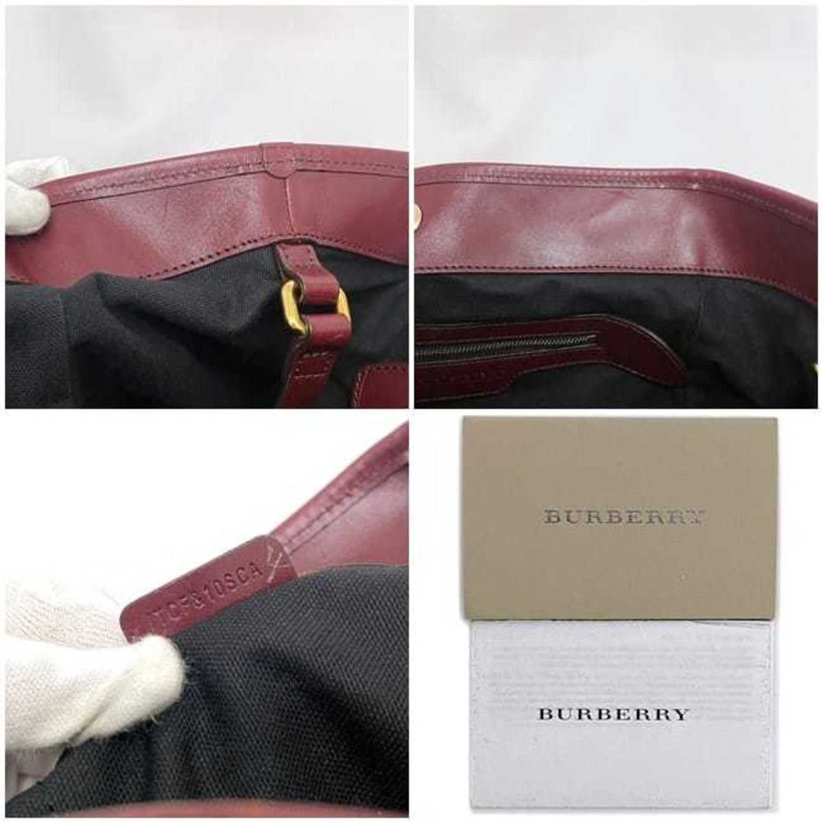 BURBERRY Nova Check Tote