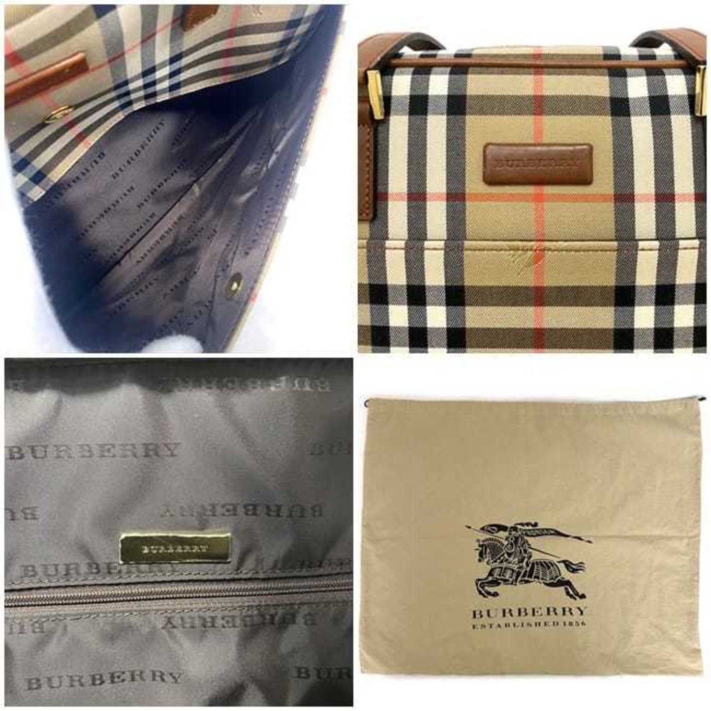 BURBERRY Nova Check Tote
