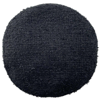 Chanel Tweed Cap Size M Black Nylon32%  Cotton24%  Rayon19%  Polyester13%  Acryl12%