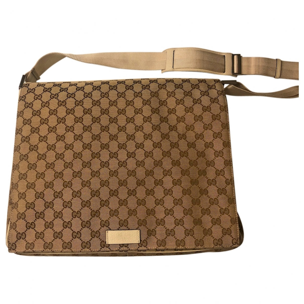 Gucci beige cloth bag