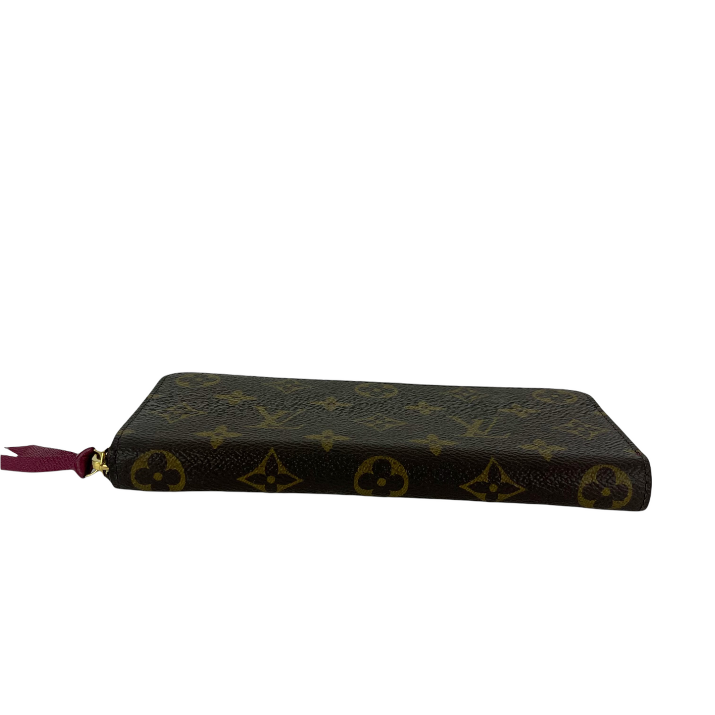 Louis-Vuitton Clemence Wallet Monogram Canvas Brown GHW