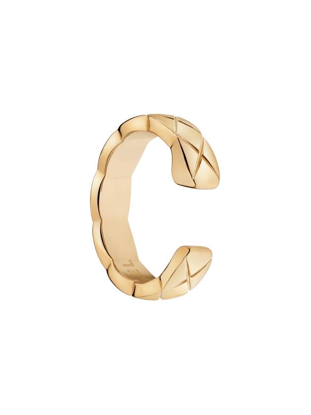 Coco Crush Single Earring Gold Chanel