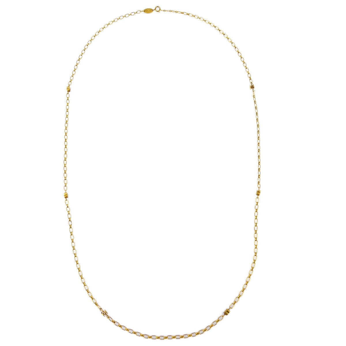 Chanel Gold Chain Necklace 1982