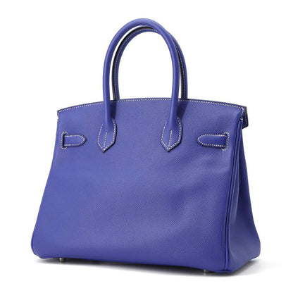 HERMES Birkin candy Blue Electric/Mykonos Epsom Size 30