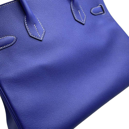 HERMES Birkin candy Blue Electric/Mykonos Epsom Size 30