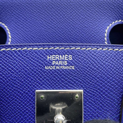 HERMES Birkin candy Blue Electric/Mykonos Epsom Size 30