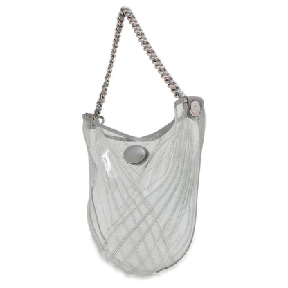 Chanel PlasticsBag Transparent/Silver Plastics Leather