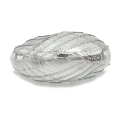 Chanel PlasticsBag Transparent/Silver Plastics Leather