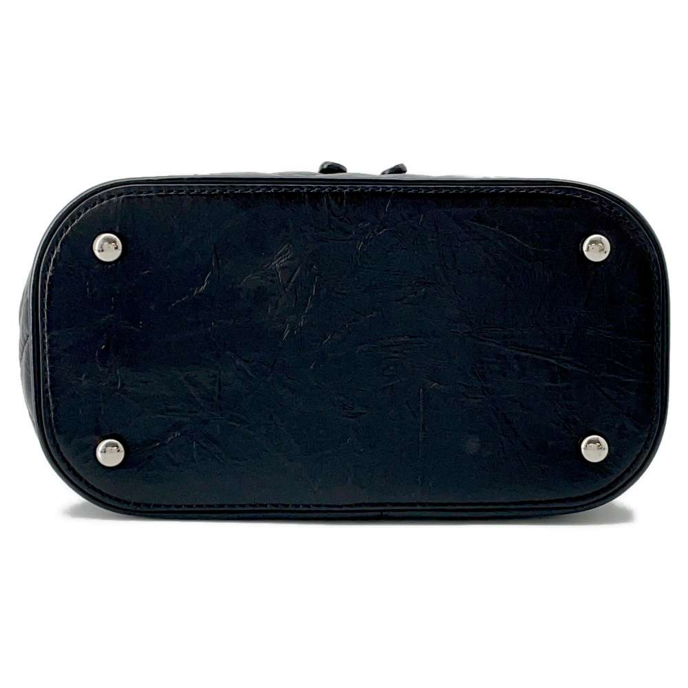 CHANEL Clear Shoulder Bag Black/Transparent A57826 Leather Plastics