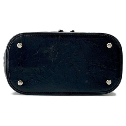 CHANEL Clear Shoulder Bag Black/Transparent A57826 Leather Plastics