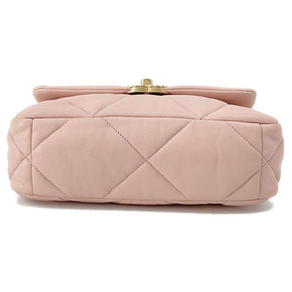 Chanel Chanel19 CC Logo ChainShoulder Pink AS1160 Lambskin