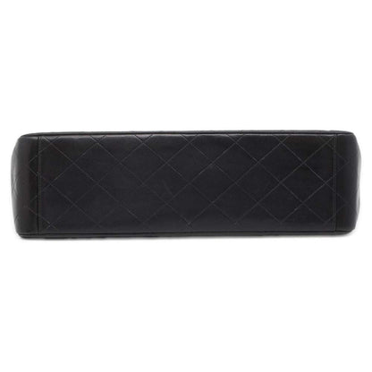 CHANEL Jumbo Matelasse ChainShoulder Black A04412 Lambskin