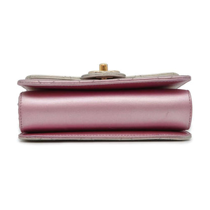 Chanel Gradation Matelasse ChainShoulder MetalicPink/MetalicSilver AS3002 Lambskin