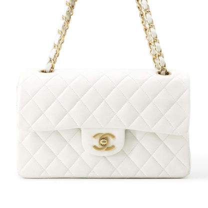Chanel Matelasse ChainShoulder White A01113 Lambskin