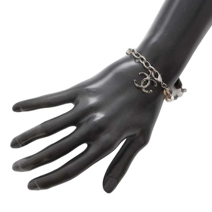 Chanel Stone Bracelet Silver Gold Plated