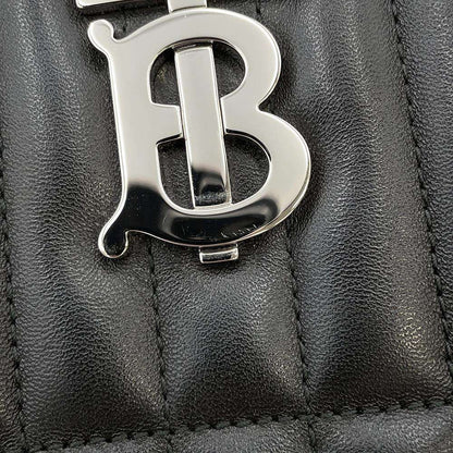 BURBERRY TB Logo Small Rolla Camera Bag Black 8064855 Lambskin