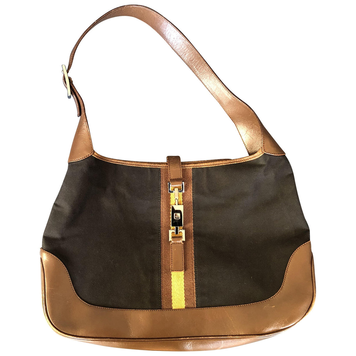 Gucci jackie vintage  multicolour cloth handbag