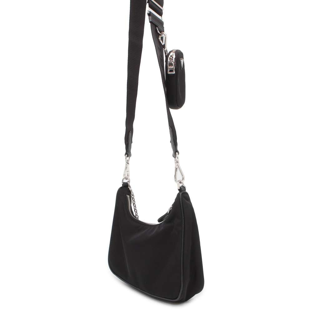 PRADA Shoulder Bag Re-Edition 2005 Black 1BH204 Nylon