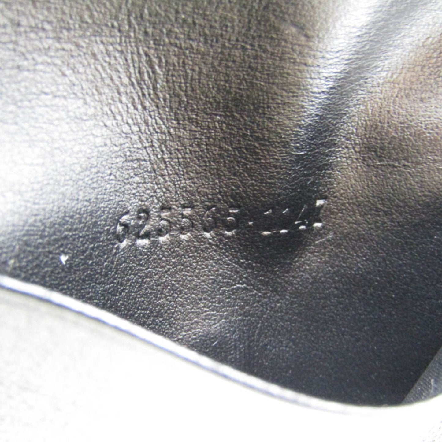 Gucci Gg Embossé Black Leather Wallet
