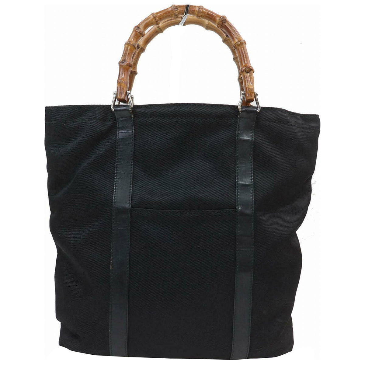 Gucci black cloth handbag