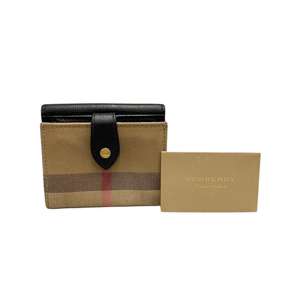 BURBERRY Check Link Wallet