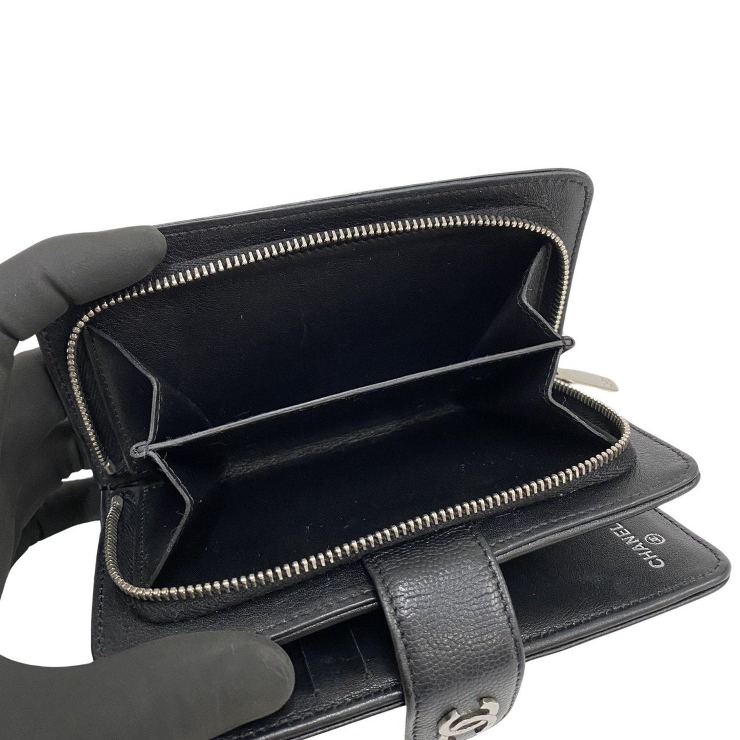 Chanel Zip around wallet
