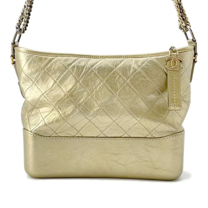 Chanel Gabriel Hobo Bag Gold A93824 Lambskin