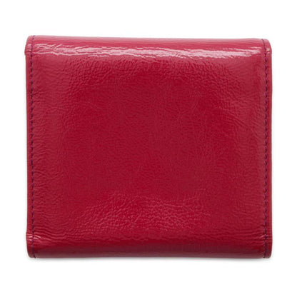 GUCCI Soho Tri-fold Wallet Pink 351485 Patent Leather