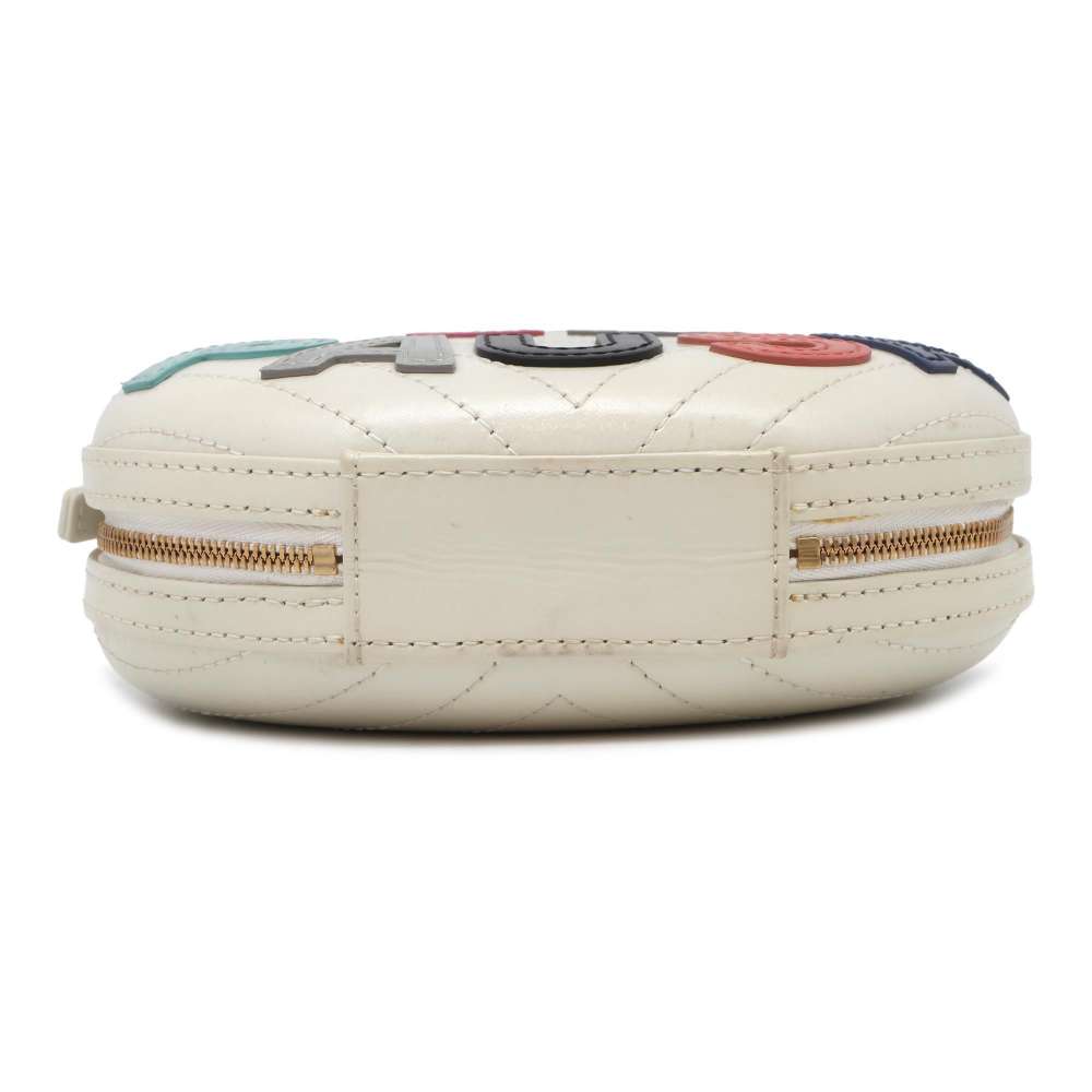 Chanel V Stitch ChainShoulder Lapausa White Leather