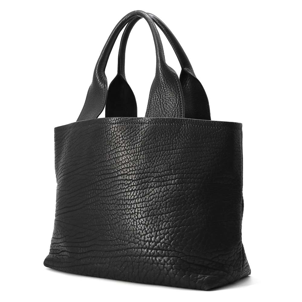 PRADA Tote Bag Black 1BG440 Leather