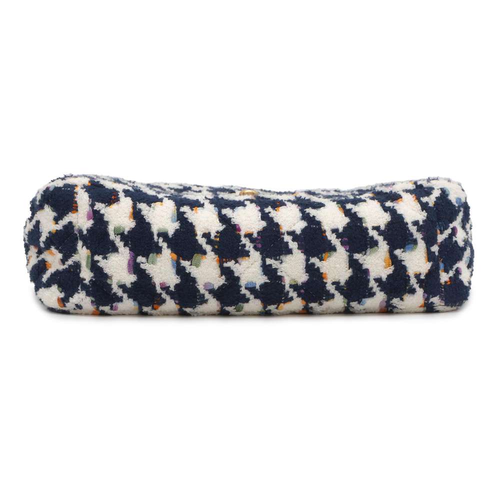 Chanel Chanel19 ChainShoulder Bag Blue/White AS1160 Tweed