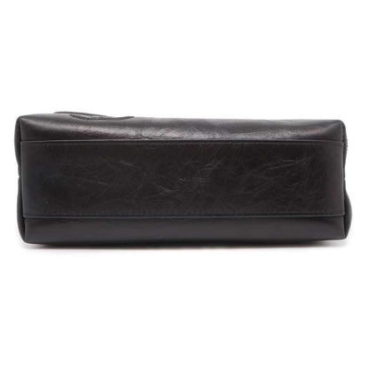 Chanel Small Flap 2WAY Shoulder Bag Black AS2328 Crumple Calf Leather Size 20