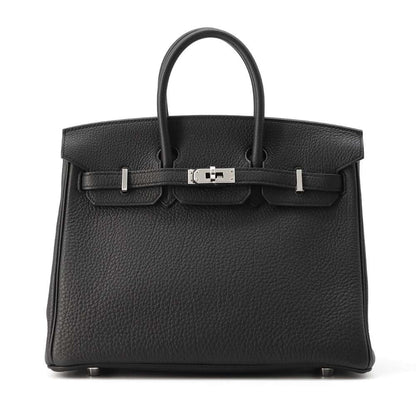 HERMES Birkin Black Togo Leather Size 25