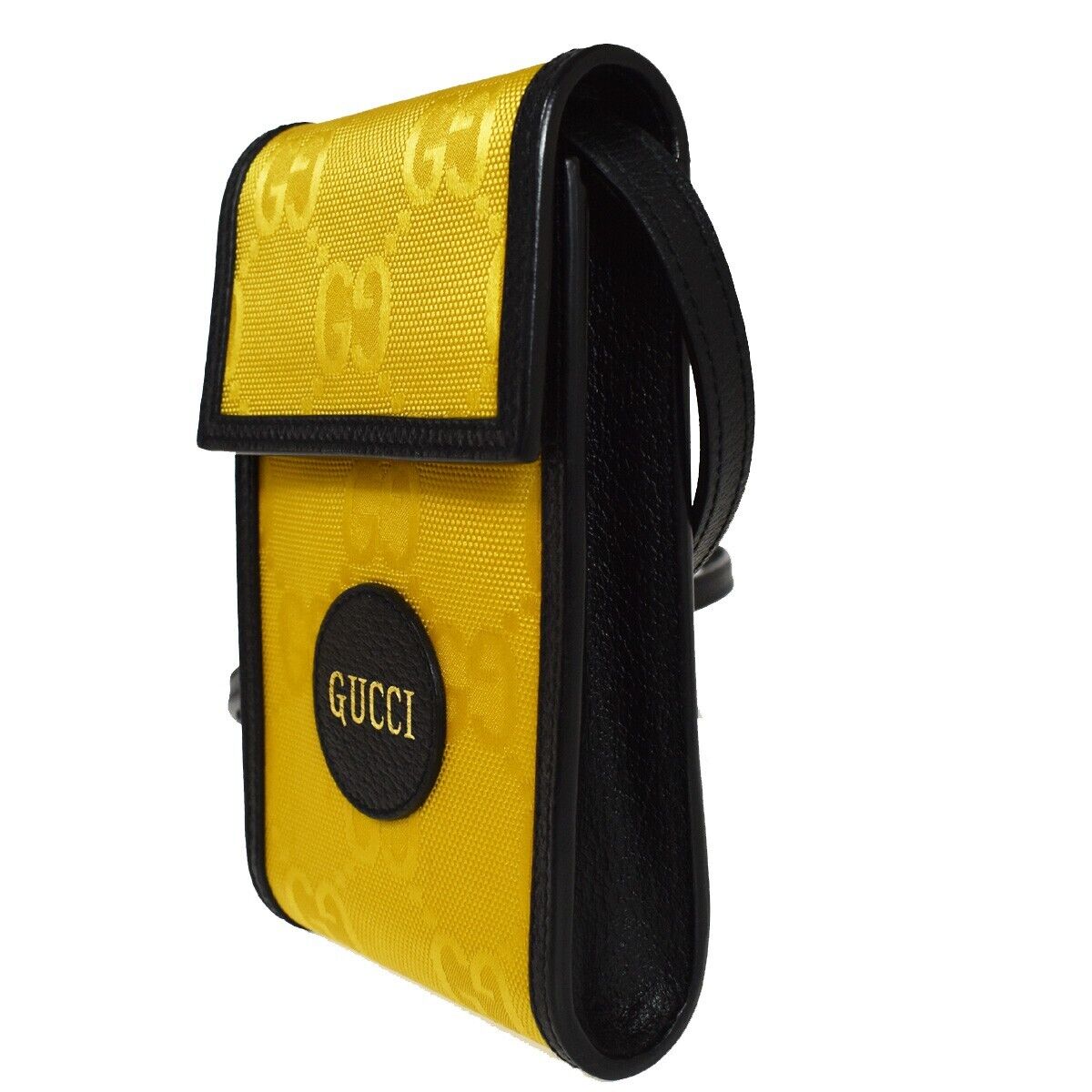Gucci Off The Grid Yellow Synthetic Shoulder Bag
