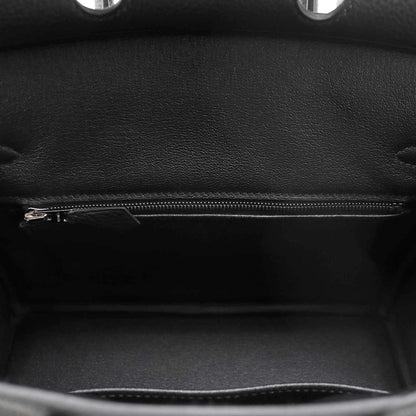 HERMES Birkin Black Togo Leather Size 25