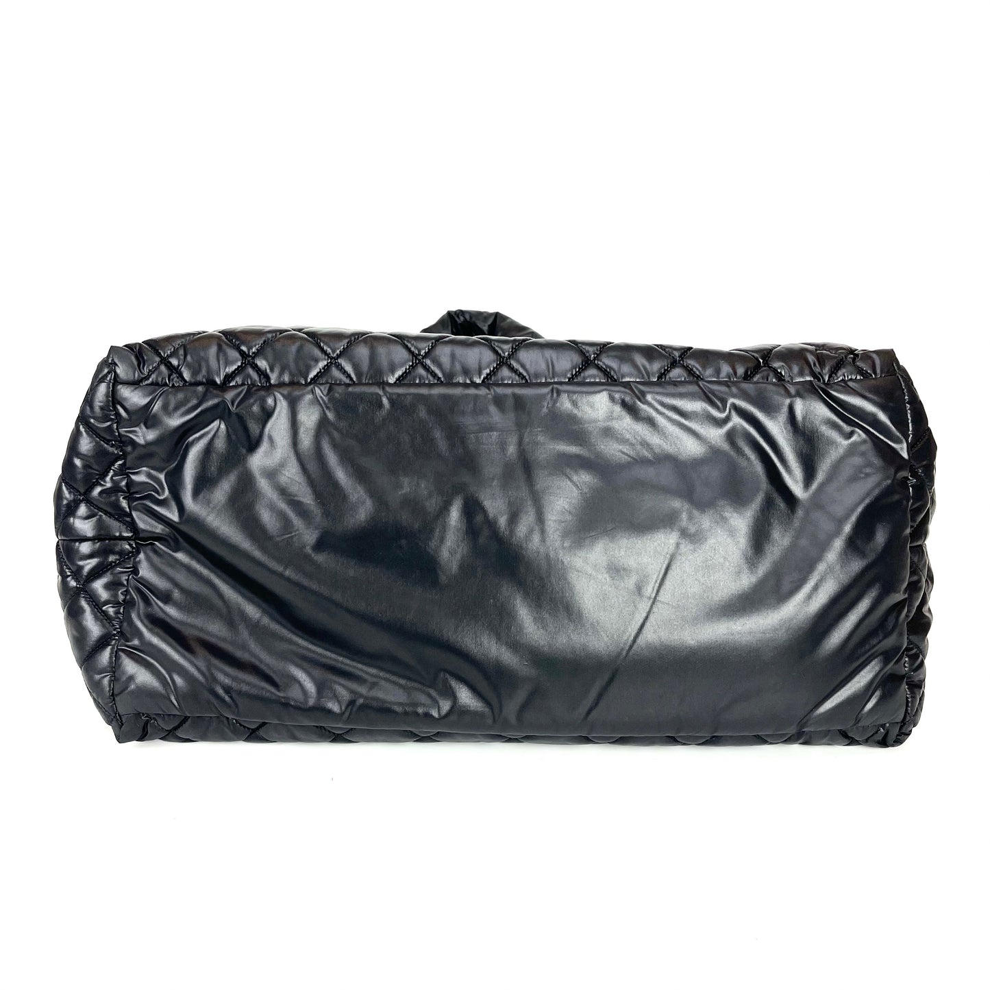 Cocoon Coco Large Nylon Tote in Black with SHW