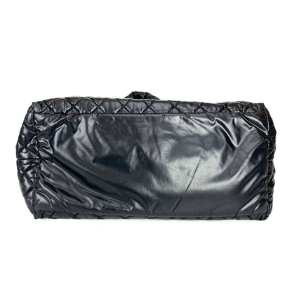 Cocoon Coco Large Nylon Tote in Black with SHW