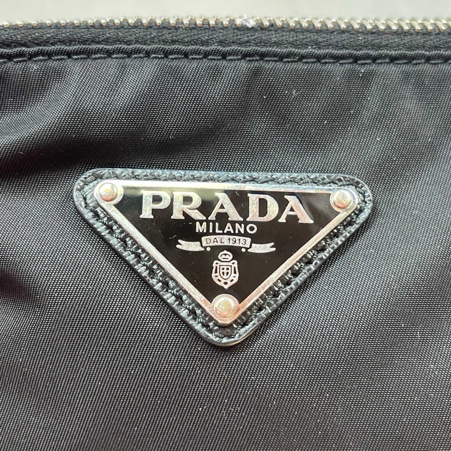 Prada Re-Edition 2000 Double Zip Black Re-Nylon Shoulder Bags