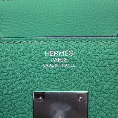 HERMES Birkin Vert Veron Togo Leather Size 30