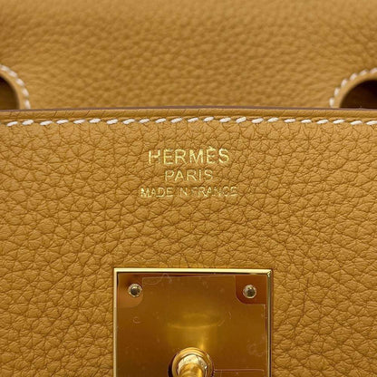 HERMES Birkin Natural Sable Togo Leather Size 30