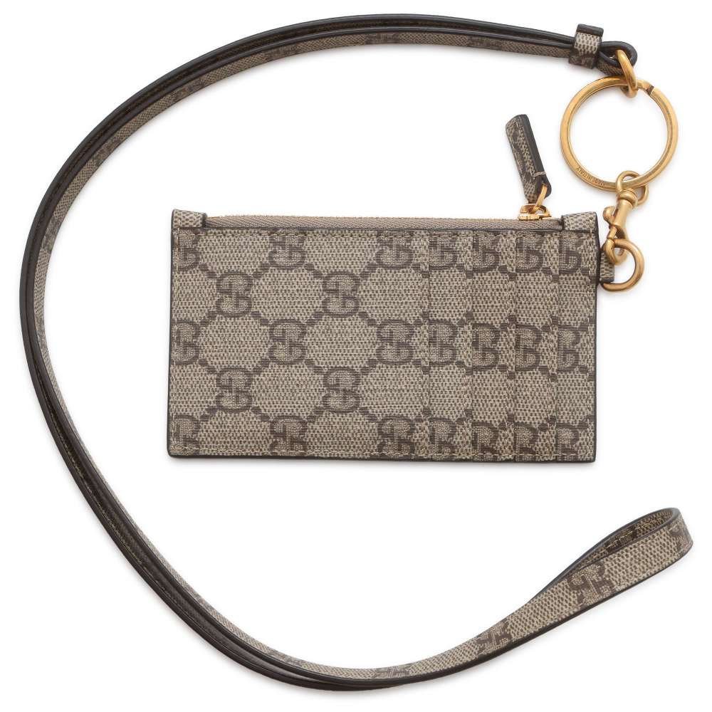 GUCCI BALENCIAGA Collaboration The Hacker Fragment Case Beige 681706 GG SupremeCanvas