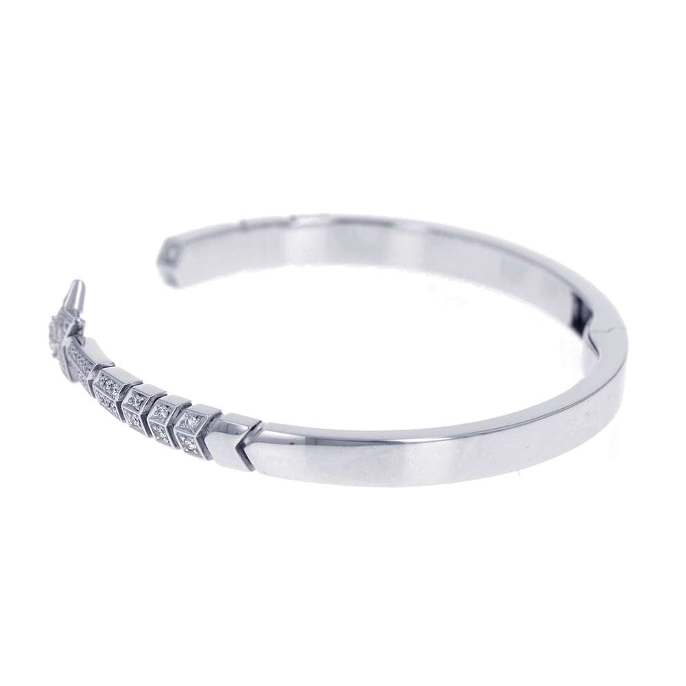 Chanel Comet Collection Bracelet Size S J11491 18K White Gold