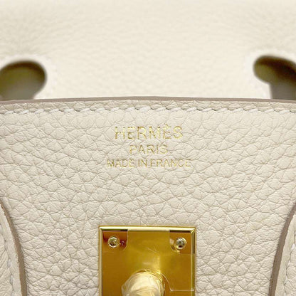 HERMES Birkin Craie Togo Leather Size 25