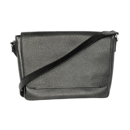 Louis Vuitton Ardoise Taiga Leather Roman MM Messenger Bag