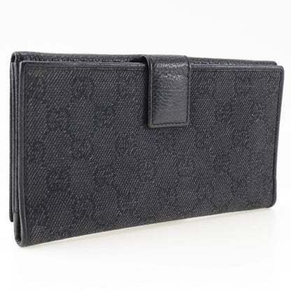Gucci Black Canvas Wallet