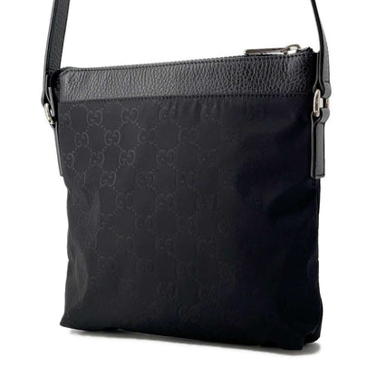 GUCCI GG Shoulder Bag Black 510339 Nylon